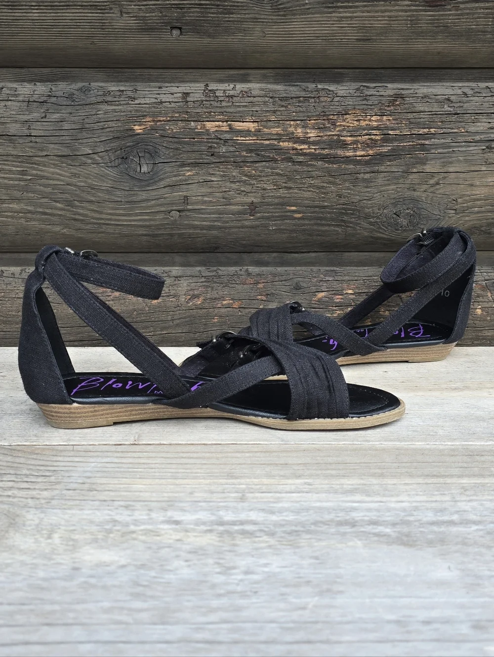 Blowfish Malibu Y2K California Boho Revival Gladiator Style Sandals 10M